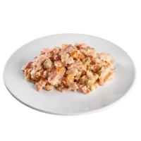 پوچ هام هام Ham Ham مدل Turkey & Pasta تهيه شده از گوشت بوقلمون و پاستا مخصوص سگ - 150 گرم