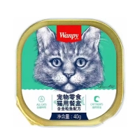ووم Wanpy مدل Tuna Mousse تهيه شده از ماهی تن مخصوص گربه - 40 گرم