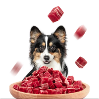 تشويقی Wanpy مدل Beef Marbled Bites مخصوص سگ تهيه شده از گوشت گاو - 100 گرم