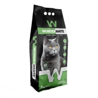 خاک بستر گربه Wonder White با رايحه آلوئه ورا - 5 کیلوگرم