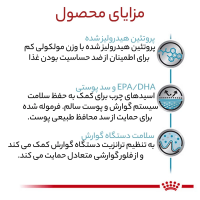 غذای خشک Royal Canin مدل Hypoallergenic برای کنترل آلرژی غذایی مخصوص سگ - 14 كيلوگرم