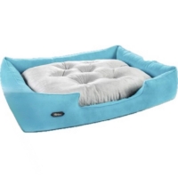 جای خواب Nina Pet مدل پراوو سايز 2 مخصوص سگ و گربه - رنگ آبی فيروزه ای