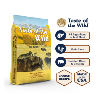 غذای خشک Taste of the Wild مخصوص سگ های بالغ تهیه شده از گوشت گاومیش و گوشت گوزن کبابی - 2 کیلوگرم