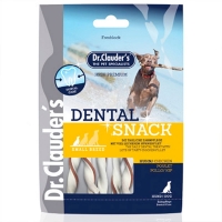 تشویقی دنتال Dr.Clauder’s مخصوص سگ مدل Chicken Dental Snack تهیه شده از گوشت مرغ برای محافظت و سفیدی دندان ها - 80 گرم