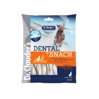 تشویقی دنتال Dr.Clauder’s مخصوص سگ مدل Duck Dental Snack تهیه شده از گوشت اردک برای محافظت و سفیدی دندان ها - 80 گرم