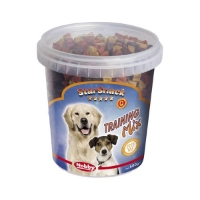 تشويقی سطلی Nobby مدل StarSnack - Traning Mix مخصوص سگ تهیه شده از مرغ، گوشت و بوقلمون - 500 گرم