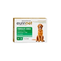 تصویر  قطره ضد کک و کنه EuroPet مخصوص حیوانات با وزن 10 تا 20 کیلوگرم - 4 عددی
