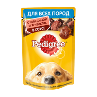 تصویر  پوچ Pedigree تهيه شده گوشت مخصوص سگ - 100 گرم