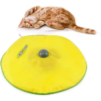 تصویر  اسباب بازی  اتوماتیک چرخان Dougez مدل Cat’s Toy مخصوص گربه