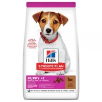 تصویر  غذای خشک Hill’s مدل Puppy تهيه شده از گوشت بره مخصوص سگ هاي زير یک سال نژاد کوچک - 1/5 كيلوگرم
