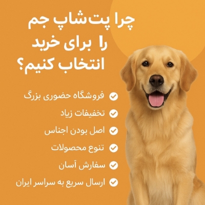 چرا پتشاپ جم بهترین انتخاب برای خرید لوازم حیوانات خانگی است؟