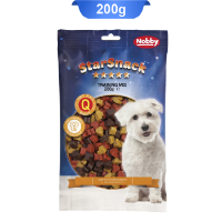 تصویر  تشویقی قلبی نرم Nobby مدل StarSnack - Training Mix مخصوص سگ - 200 گرم