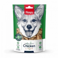 عکس تشويقی Wanpy مدل Freeze Dried Chicken Liver مخصوص سگ تهيه شده از جگر مرغ فريزدرايد - 40 گرم