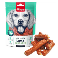 تشویقی Wanpy مدل Lamb Sausages مخصوص سگ تهیه شده از گوشت بره - 100 گرم