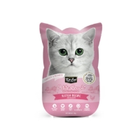 عکس پوچ Kit Cat مدل Kitten تهيه شده از مرغ در ژله گوشت مخصوص بچه‌ گربه - 70 گرم