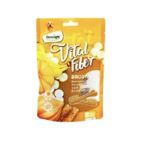 عکس تشویقی دنتال مسواکی Dentalight حاوی فيبر بالا مدل مسواكي با طعم موز و كدو حلوايی مخصوص سگ - 80 گرم