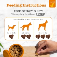 عکس مكمل Zesty Paws مدل Skin & Coat Bite برای مراقبت از پوست و مو با طعم بيكن مخصوص سگ - 90 عدد