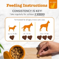عکس مكمل Zesty Paws مدل Probiotic Bite برای سلامت دستگاه گوارش با طعم مرغ مخصوص سگ - 90 عدد