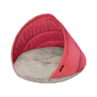 عکس جای خواب Nina Pet مدل گرد مخصوص سگ و گربه رنگ هندوانه ای - سایز 2