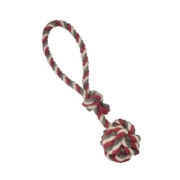 عکس اسباب بازی Nina Pet مدل توپ بند دار  - رنگ تصادفی
