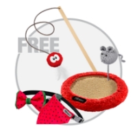 عکس درخت گربه Nina Pet كد R مخصوص گربه - رنگ سفارشی