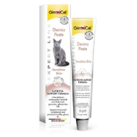 عکس مولتی ویتامین Gimcat مدل Derma Paste مخصوص گربه برای تقویت پوست و مو - 50 گرم