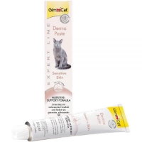 عکس مولتی ویتامین Gimcat مدل Derma Paste مخصوص گربه برای تقویت پوست و مو - 50 گرم