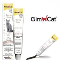 عکس مولتی ویتامین Gimcat مدل Derma Paste مخصوص گربه برای تقویت پوست و مو - 50 گرم