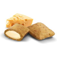 عکس اسنک تشویقی مغزدار  GimCat مدل Nutri Pockets تهیه شده از پنیر حلوی تائورین - 60 گرم