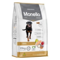 عکس غذای خشک Monello مدل Tradicional مخصوص همه نژاد های سگ بالغ تهیه شده از مرغ و طیور - 15 کیلوگرم
