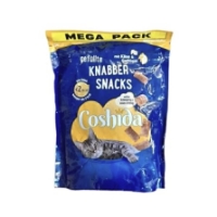 عکس تشويقی بالشتی مغزدار Coshida مدل Mega Pack تهيه شده از مرغ و پنير مخصوص گربه - 150 گرم