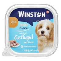 عکس ووم Winston مخصوص توله سگ تهیه شده از گوشت طیور و برنج - 150 گرم