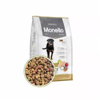 عکس غذای خشک Monello مدل Traditional تهیه شده از مرغ و برنج مخصوص سگ - 17 كيلوگرم