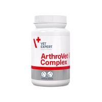 عکس قرص گلوكوزامين Vet Expert مدل ArthroVet SB Collagen تقويت كننده مفاصل حاوی كلاژن مخصوص سگ و گربه - 60 عددی