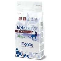 عکس غذای خشک Monge مدل VetSolution Hepatic مخصوص گربه های بالغ دارای مشکلات کبدی - 1/5 كيلوگرم