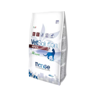 عکس غذای خشک Monge مدل VetSolution Hepatic مخصوص گربه های بالغ دارای مشکلات کبدی - 400 گرم