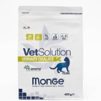 عکس غذای خشک Monge مدل Vet Solution Uninary Oxalate مخصوص گربه برای پیشگیری از سنگ های ادراری - 400 گرم