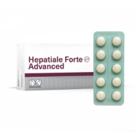 عکس قرص Vet Expert مدل Hepatiale Forte Advanced مخصوص سگ و گربه با مشکلات کبدی - ورق 10 عددی		