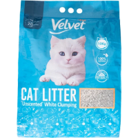 عکس خاک گربه Velvet مدل پرو مخصوص گربه های با ريه حساس - 10 كيلوگرم